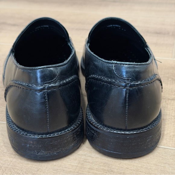 Cole Haan Men 11M Black Classic Penny Loafer Leather Shoes Sq Toe Slipon C04715 - Picture 7 of 16